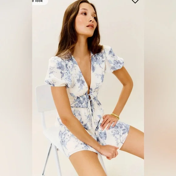 NWT Reformation Grady Mini Dress, Size 6